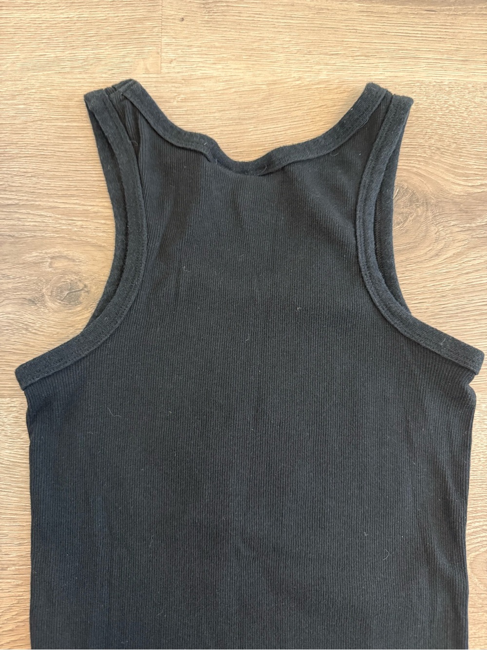 Harley-Davidson Black Ribbed Rhinestone Tank Top S - Picture 6 of 10